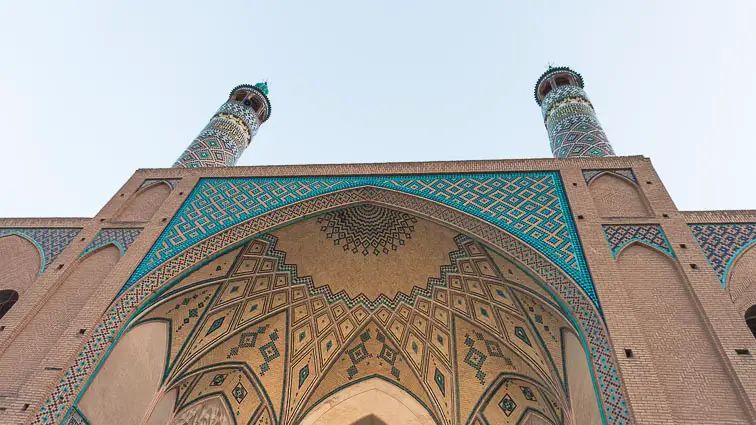 Agha Bozorgmoskee Kashan, Iran