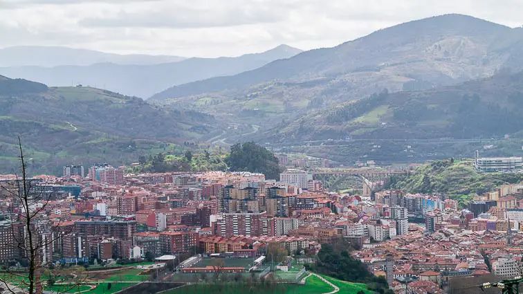 Uitzicht over Bilbao