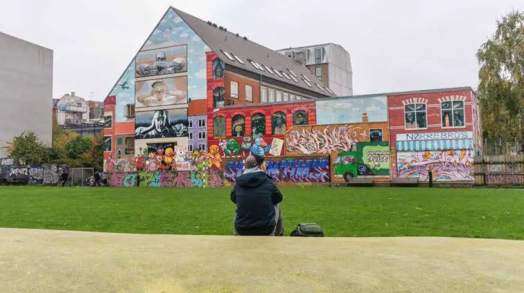 Street art in Norrerbo Kopenhagen