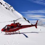 Helikoptervlucht in Hokitika, Nieuw-Zeeland