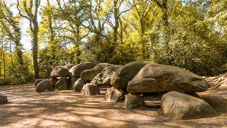 Grootste hunebed ter wereld in Borger