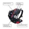 Afbeelding van Airflow XL Race Day Gear Bag | grey-red