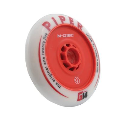 Piper G14 125mm wiel ( Per set van 6 )