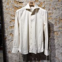 100 Hands Shirt Textured Retro White 