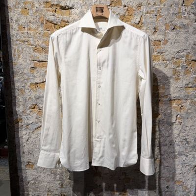 Foto van 100 Hands Shirt Textured Retro White 