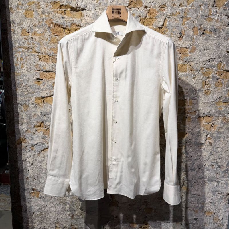100 Hands Shirt Textured Retro White 