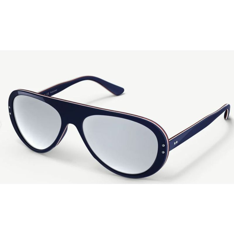 VALLON Ski Aviators Tricolor Blue