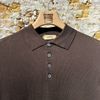 Afbeelding van Kris K M Damon Knitted Polo Coffe