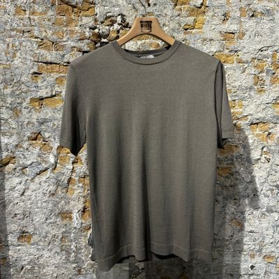 Foto van Piacenza T-Shirt Crepe Cotton Taupe 