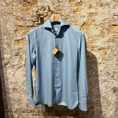 100 hands Ice Lt Blue Twill Foto van 100 hands Ice Lt Blue Twill