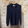 Afbeelding van Scaglione Polo Soft Bourette Navy