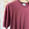 Afbeelding van Scaglione T-shirt Cot-Silk Bordeaux