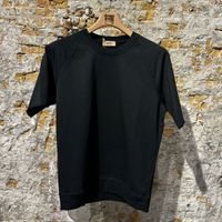 Kris K B Bob Short Sleev Sweater Black