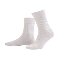 Amanda Christensen True Ankle Rib Sock Sand Melange