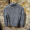 Afbeelding van ​SettefiliCashmere Marco Tweed Turtleneck Blue