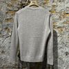Afbeelding van Kris K J Law O neck Cashmere Knit Oatmeal