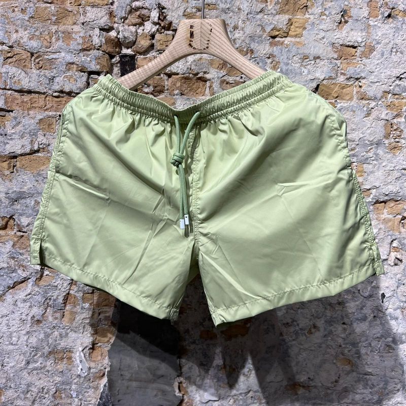 Fedeli Swim shorts Bright Olive Green