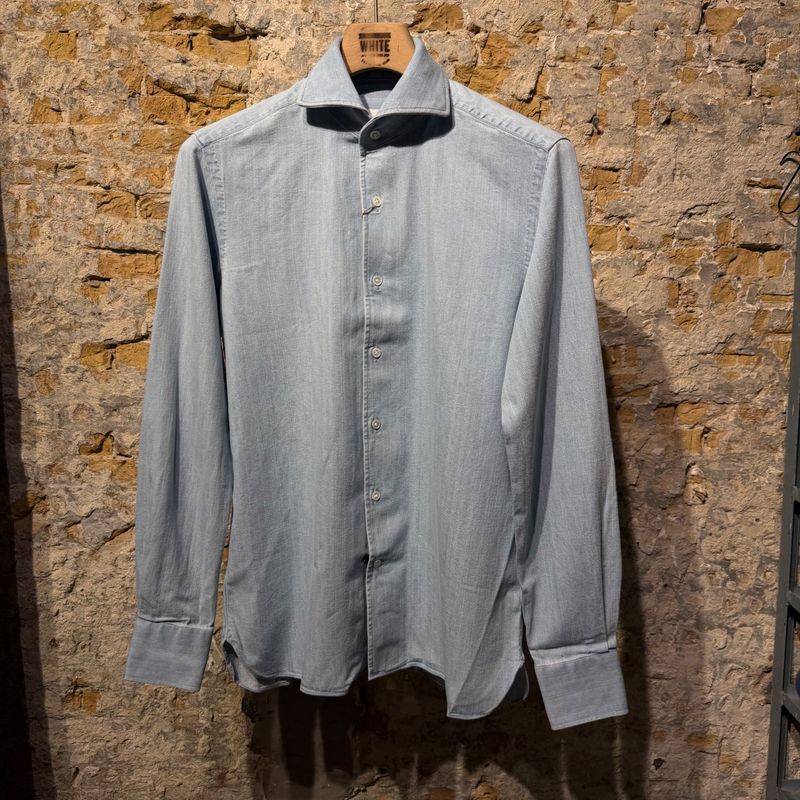 100 Hands Jeans Shirt Light Blue