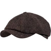 Amanda Christensen Newsboy Classic cap Dark Brown