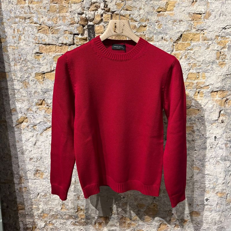 Roberto Collina Merino Wool Red