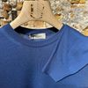 Afbeelding van Piacenza Crewneck Super Fine Merino Wool Ocean Blue