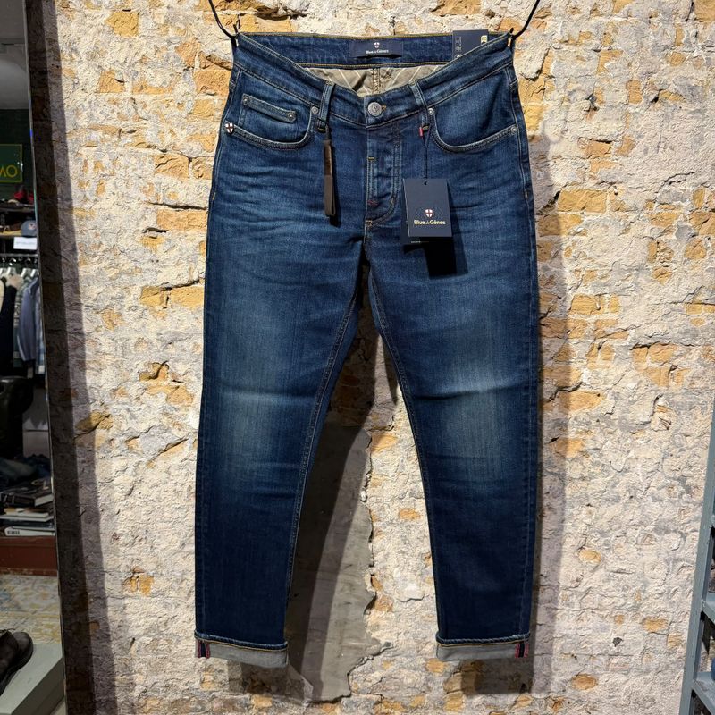 Blue De Genes BGvinvi Hermina Jeans Dark Wash Blue De Genes BGvinvi Hermina Jeans Dark Wash