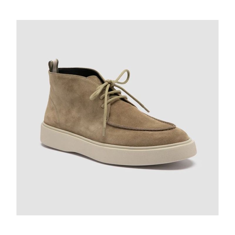 Officine Creative Taupe Suede Chukka Boots