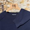Afbeelding van Scaglione Round Neck Milano Stitch Navy