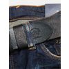 Afbeelding van Blue de genes Piceno Leather Belt Black