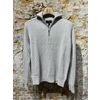 Afbeelding van ​Belstaff Stanley quarter zip jumper Dirty white