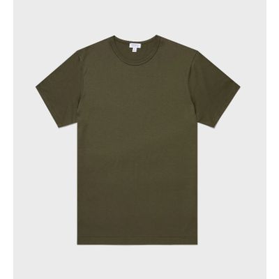 Foto van SunSpel Classic T-shirt Pine Green