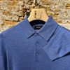Afbeelding van Kris K Ibrahimovic Longsleeve Polo Sky Blue 