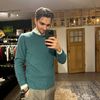 Afbeelding van Roberto Collina Summer Sweater Cashmere & Silk Teal Green