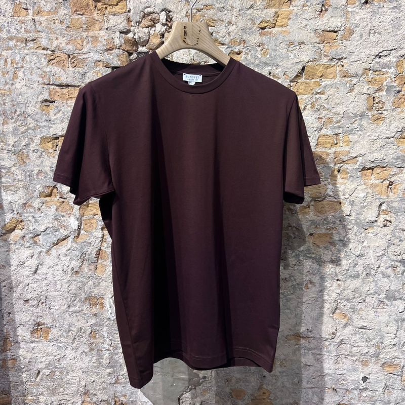Sunspel Riviera T-shirt Bakelite Sunspel Riviera T-shirt Bakelite
