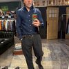 Afbeelding van 100 Hands Shirt Reda Wool Navy