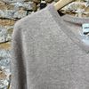 Afbeelding van Aspesi Cashmere V-Neck Knit Sweat Light sand