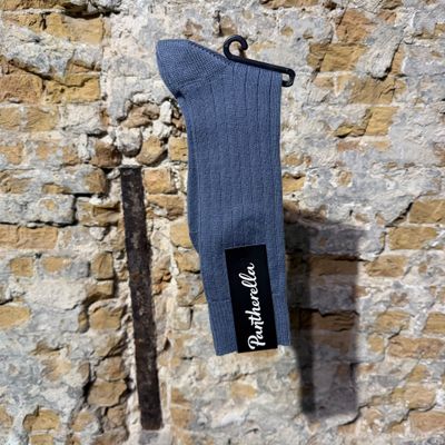 Foto van Pantherella Luxury Cashmere Socks Ash Blue