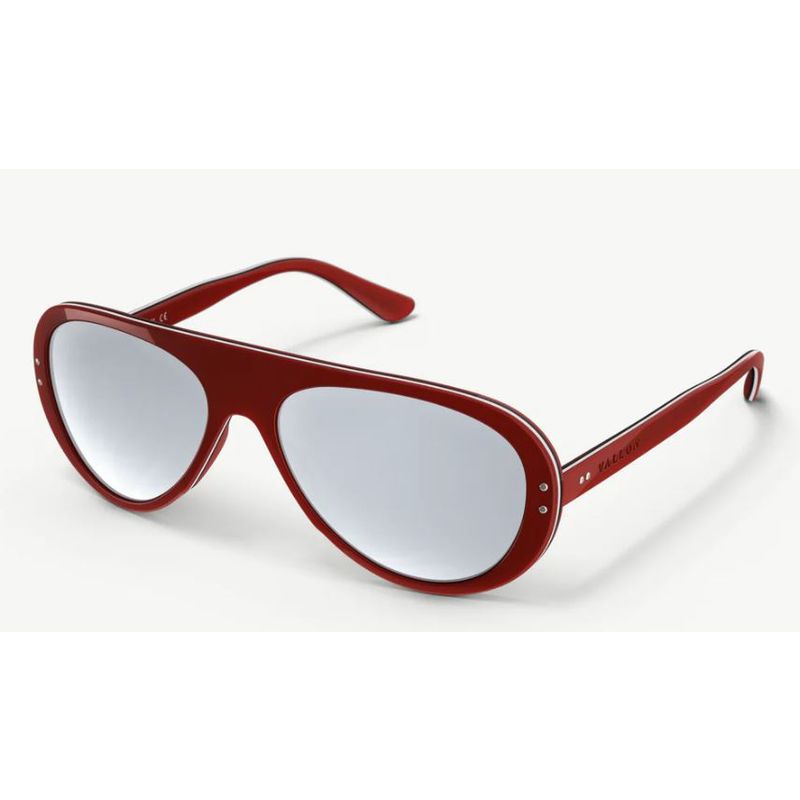 VALLON Ski Aviators Tricolor Red