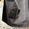 Afbeelding van Ten C Mid layer Overshirt Corduroy Dark Grey 