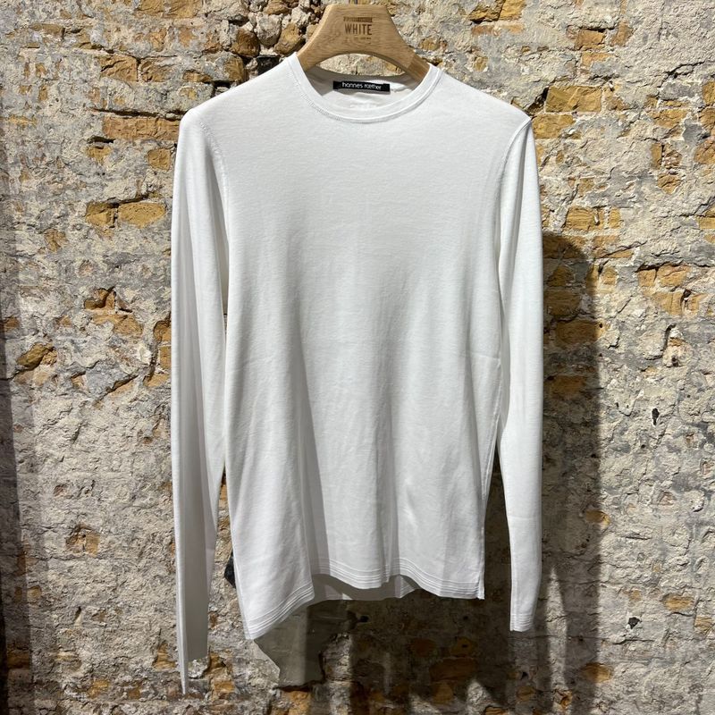 Hannes Roether L/S White Shirt
