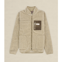 AMUNDSEN HEROES WOOL FLEECE JACKET Natural