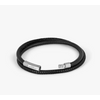 Afbeelding van TATE OSSIAN London Smooth Leather Bracelet Black
