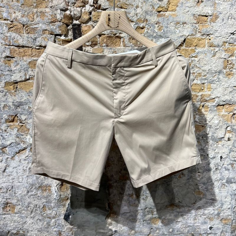 Dondup Manheim Bermuda shorts in poplin Beige