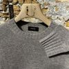 Afbeelding van Kris K J Law O neck Cashmere Knit Sandy Lake