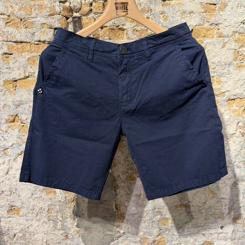 Blue De Genes Bgmenzino Vecchio Shorts Navy