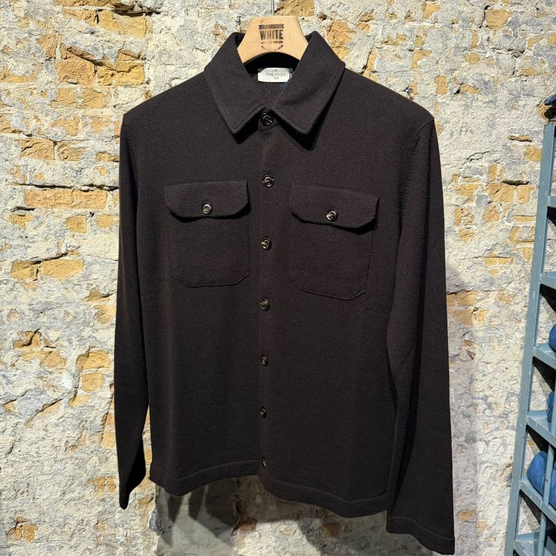 Piacenza Cashmere overshirt Cigarr Brown Piacenza Cashmere overshirt Cigarr Brown