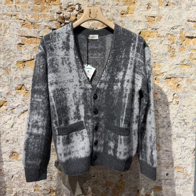 Foto van Piacenza Cardigan Lana Wool Grey