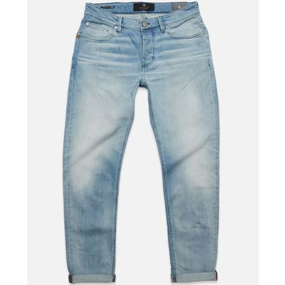 Foto van blue de genes vinci pala bleach jeans LT. Denim Blue