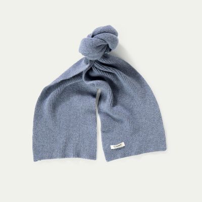 Foto van Le Bonnet Scarf Washed Demim 