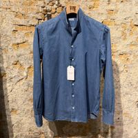 ORIAN Jeans Shirt 1800s Style Mid Blue 